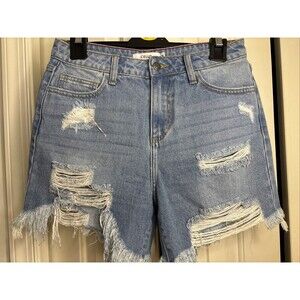 CELLO Size Medium Distressed, Jean Shorts NWOT